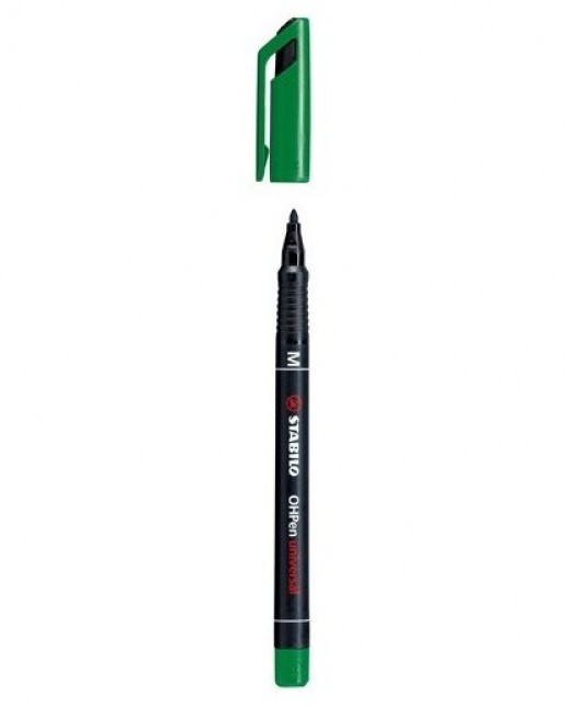 Μαρκαδόρος διαφανειών STABILO OHPen universal Green M